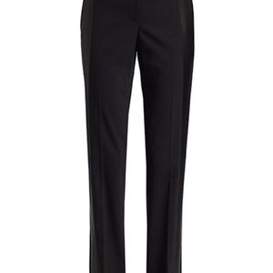 Helmut Lang Black Slim Fit Trousers 100% Wool sz 8